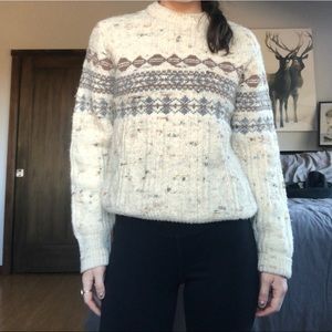 Vintage wool sweater